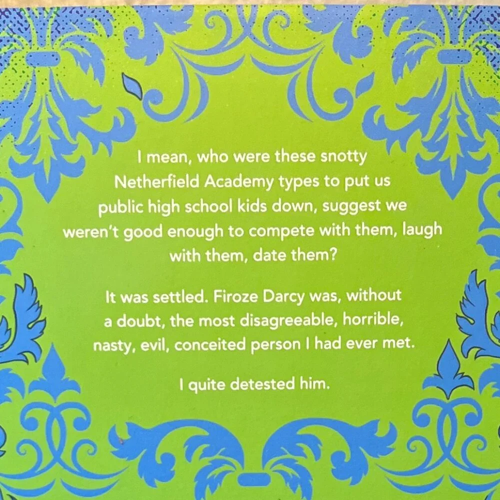 Debating Darcy Sayantani DasGupta Scholastic Press YA Fiction Novel Book NWT Rom